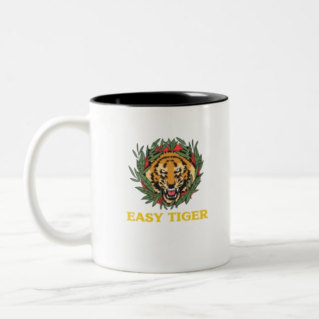 Easy Tiger Två-Tonad Mugg (Vänster)