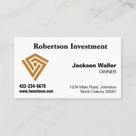 Easy to Read Calling Card for Any Business Visitkort