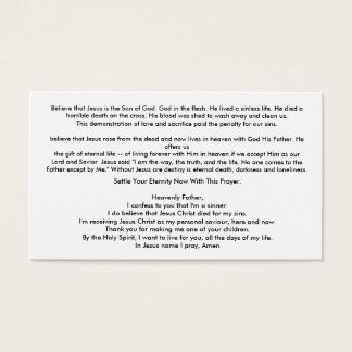 Easy Witness Card Visitkort