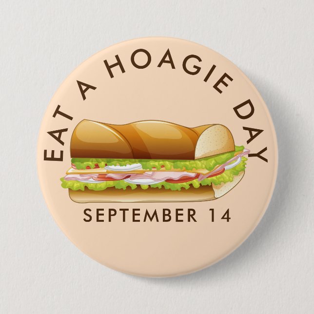 Eat a Hoagie Day, ubåtssmörgås Knapp (Framsida)
