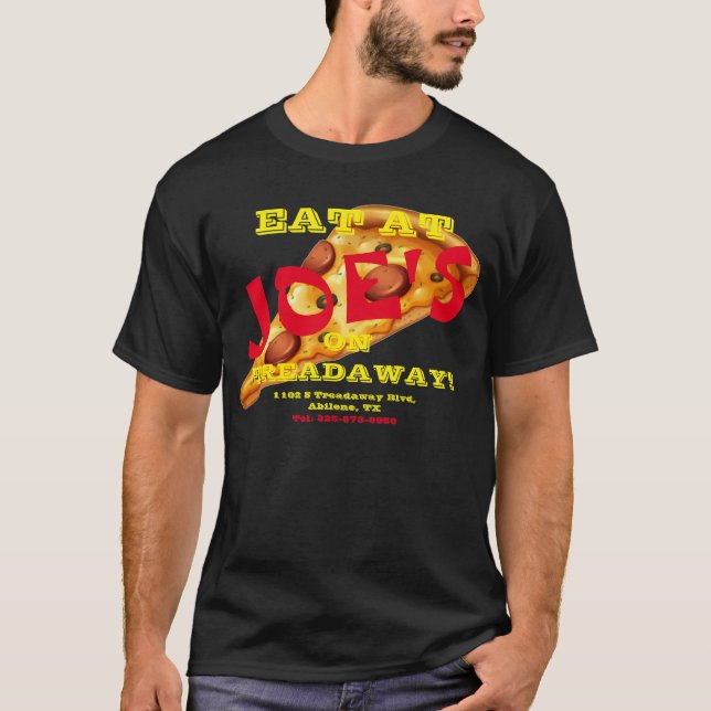 Eat at at Joe's T-Shirt (Framsida)