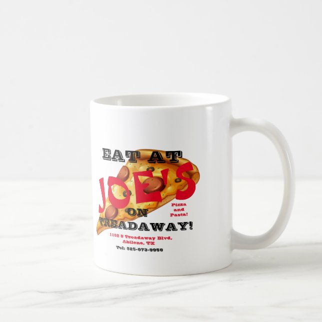 Eat at at Joe's T-Shirt Kaffemugg (Höger)