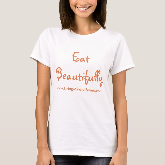Eat Beautifull Flowy Yoga Tee (Framsida)