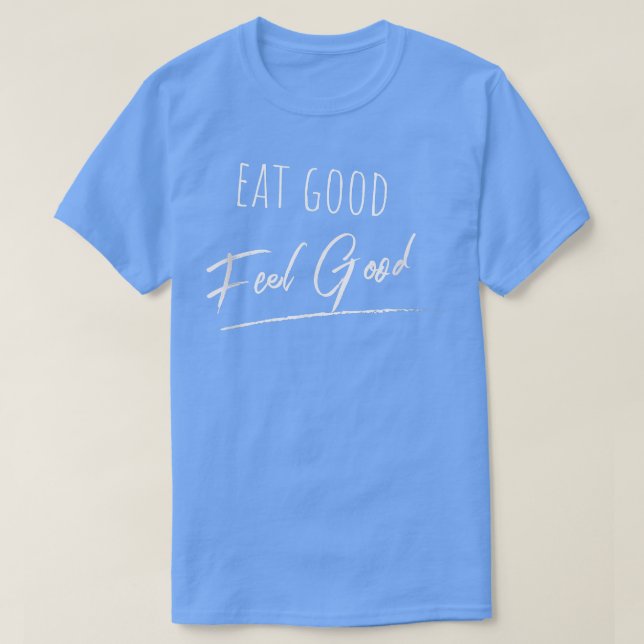 Eat Bra Feel Vegan Vegetarian T Shirt (Design framsida)