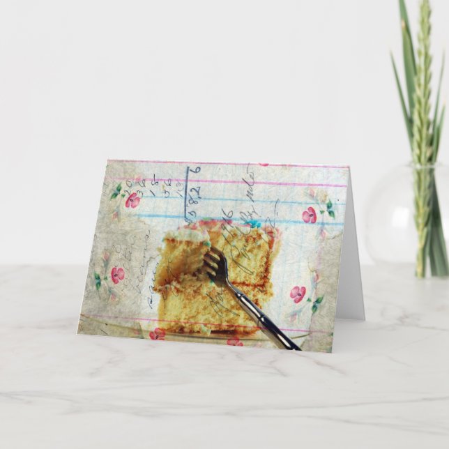 Eat Cake Kort (Framsida)