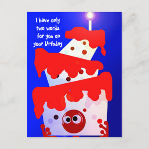 Eat Cake Vykort
