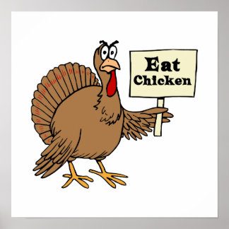 Eat Chicken Poster