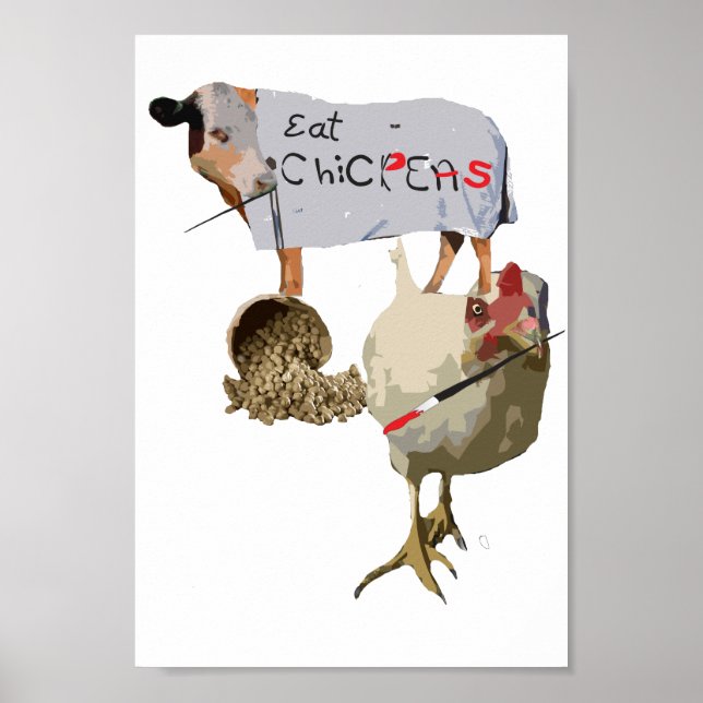 Eat Chickpeas poster (Framsidan)