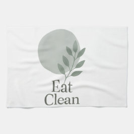 Eat Clean Minimalist Kitchen Towel Kökshandduk