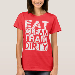 Eat Clean Tåg Dirty Tröja