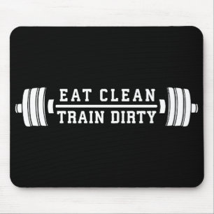 Eat Clean, Tåg Dirty - Workout inspirational Musmatta