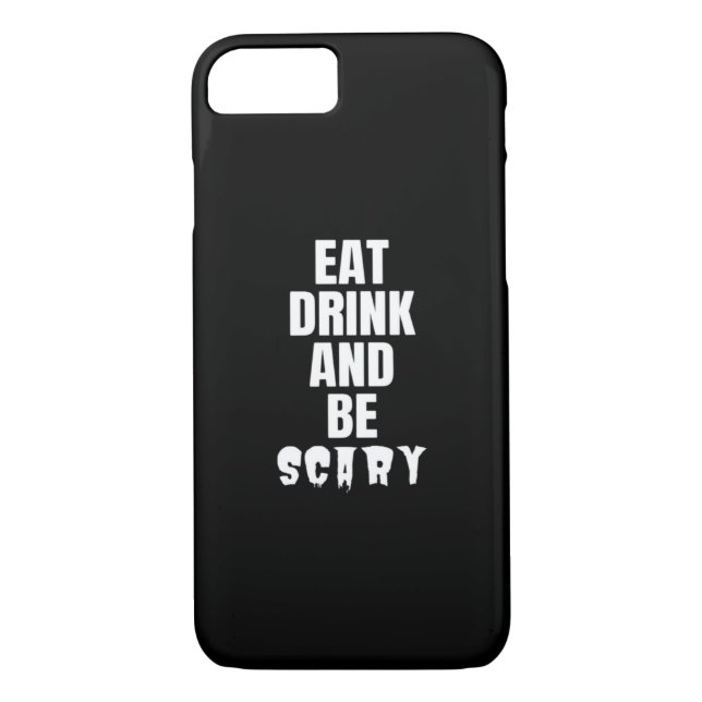 Eat Drink And Be Scary Aesthetic Unique Case-Mate iPhone Skal (Baksida)
