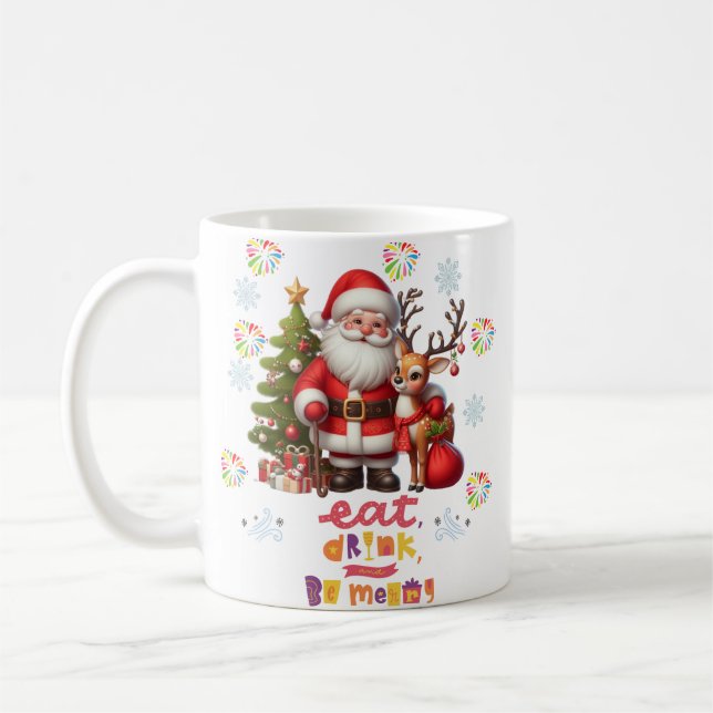 EAT DRINK BE MERRY KAFFEMUGG (Vänster)