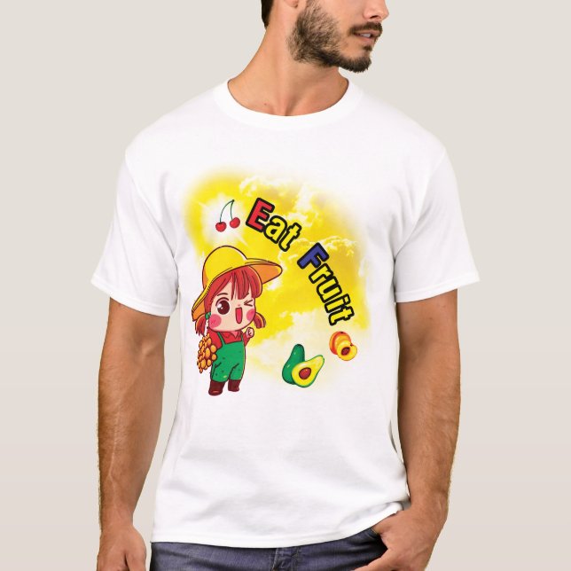 Eat Fruit Shirt T (Framsida)