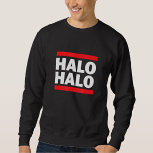 Eat Halo Halo Filipino Culture Pride Lång Ärmad Tröja