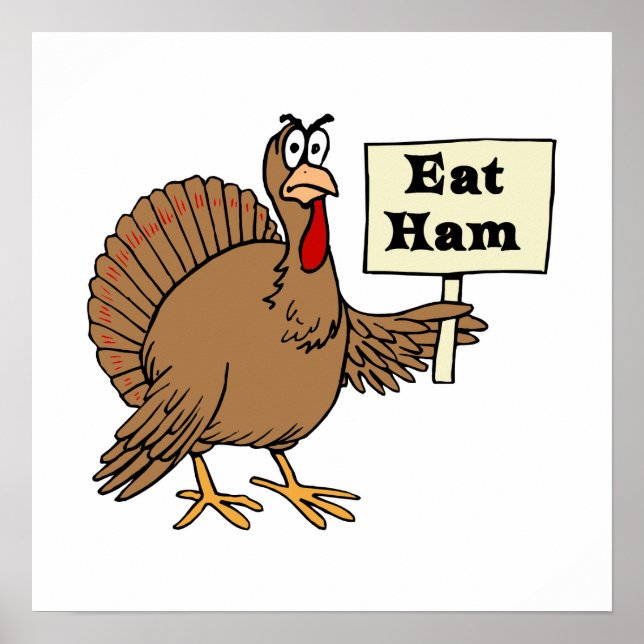 Eat Ham Poster (Framsidan)