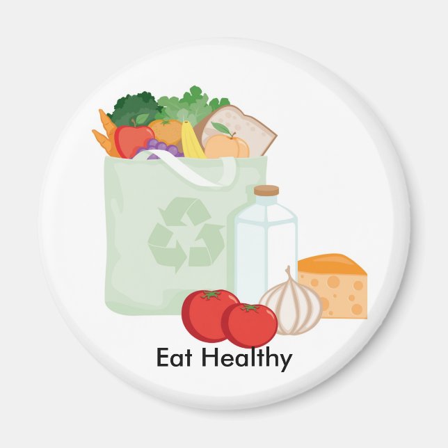 Eat Healthy Magnet (Framsidan)