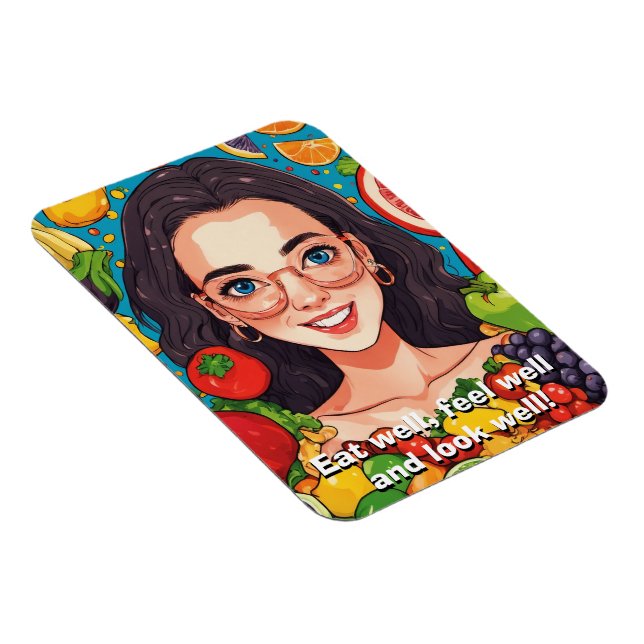 Eat Healthy Magnet (Högersidan)