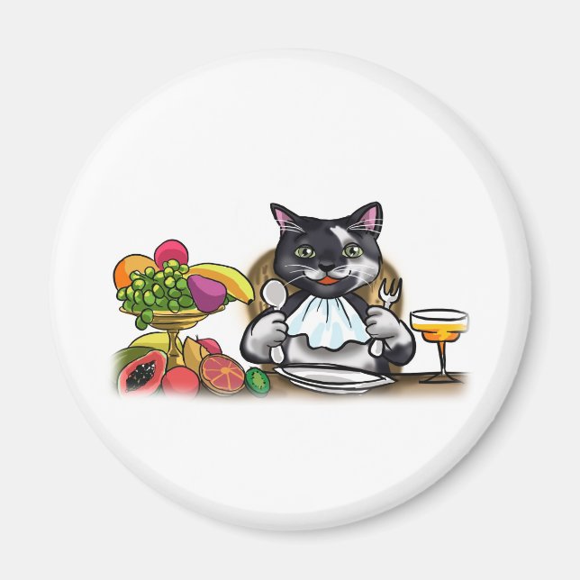 Eat Healthy Måltider Magnet (Framsidan)