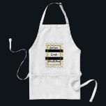 Eat kärlek skrattar åt att be svarta guld-punkter förkläde<br><div class="desc">Eat kärlek skrattar och leker för svarta guld-punkter på ModerEagle Inspires, vi blandar poesins själsrörande kraft med vackert utformade vardagsartiklar för att skapa gåvor som inspirerar, tröstar och upphöjer ditt utrymme. Varje produkt - från mugg och kläder till hemmabruk och kontorsmaterial - har designade originallösningar för att resonera med hjärtat...</div>