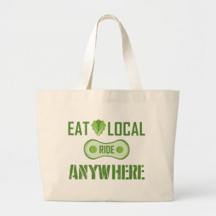 Eat Local, Ride var som helst Jumbo Tygkasse