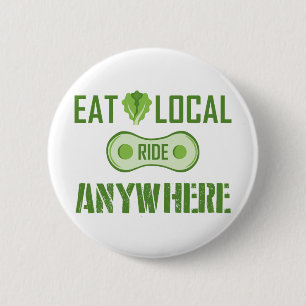 Eat Local, Ride var som helst Knapp