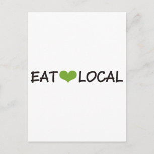 Eat Local Vykort