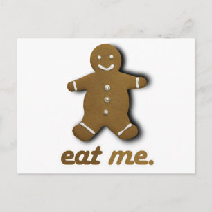 EAT ME GINGERBREAD -.png Vykort