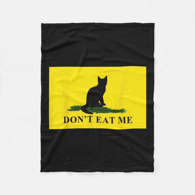 Eat Me Kamala Harris W 2024 President Kampanj Fleecefilt (Framsidan)