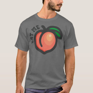 Eat Me Peach Emoji T Shirt