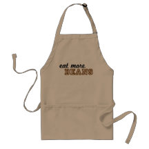 "Eat More Beans" Apron
