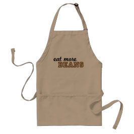 "Eat More Beans" Apron Förkläde