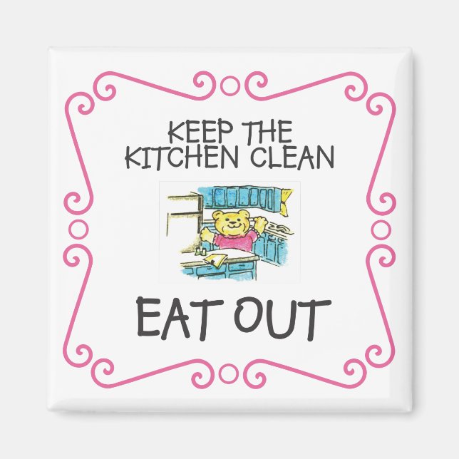Eat Out Nalle Magnet (Framsidan)