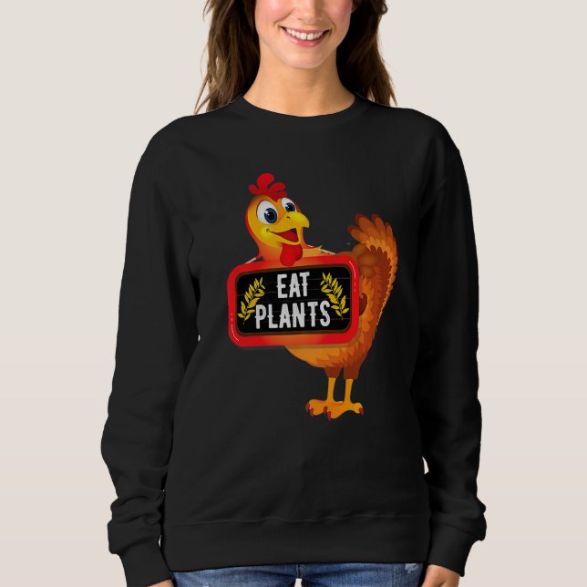 Eat Plants Vegan Vegetarian Turkey Thanksgiving Pr T Shirt (Framsida)