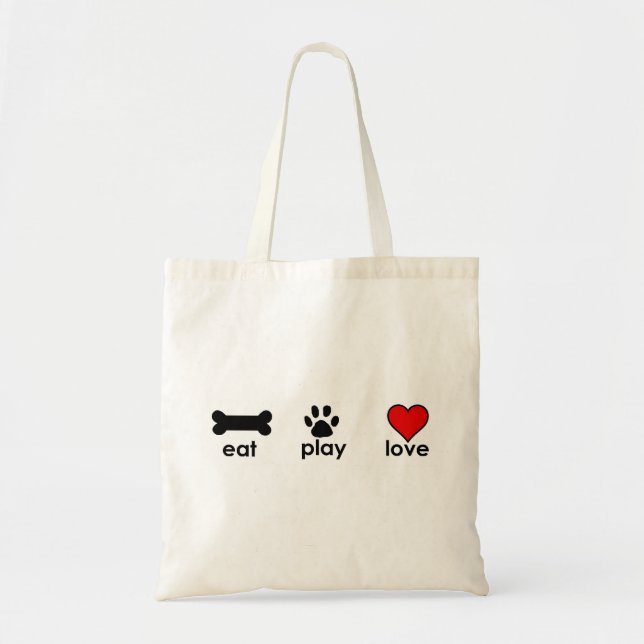 Eat.Play.Love. Tygkasse (Framsidan)