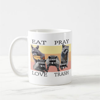 EAT PRAY KÄRLEK SOPOR KAFFEMUGG