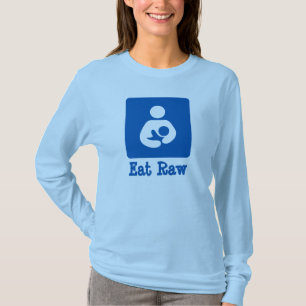 Eat Raw Amning / Näringsikon T Shirt