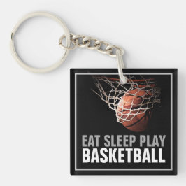 Eat Sföreliggande Play Basketball Artwork Motiveri