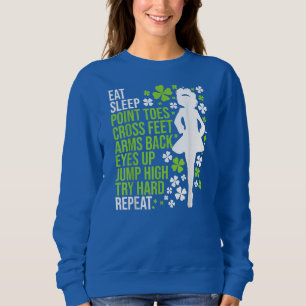 Eat Sle ep Irish Dance Irish Dancer Ceili Reel T Shirt