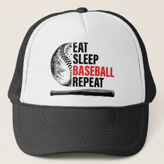 Eat Sleep Baseball Repeat Ball Cap Keps