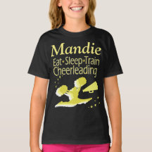 EAT SLEEP CHEERING PERSONLIG APPAREL