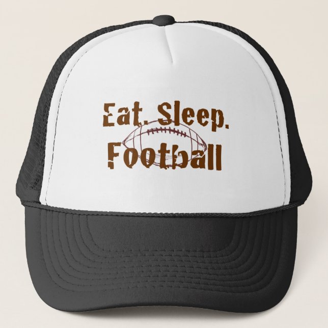 Eat.Sleep.Football 08 Truckerkeps (Framsida)
