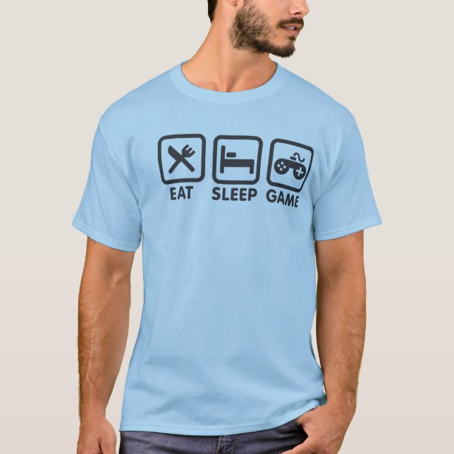Eat Sleep Game Tee (Framsida)