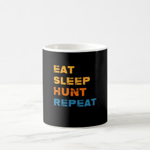 Eat Sleep Hunt Repeat, Hunt, Hunter Kaffemugg