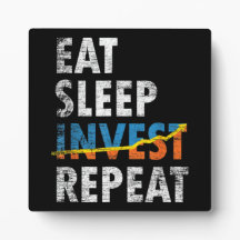 EAT SLEEP INVEST REPEAT LAGRAR MARKNAD