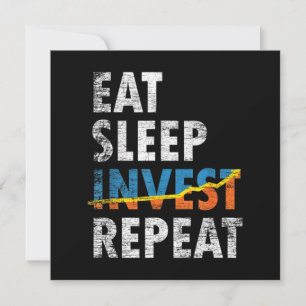 EAT SLEEP INVEST REPEAT LAGRAR MARKNAD INBJUDNINGAR