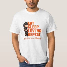 Eat Sleep Love Repeat Dad Life Shirt T