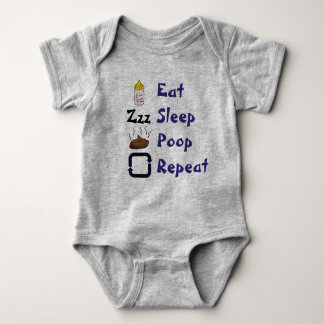 Eat Sleep Poop Repeat T Shirt