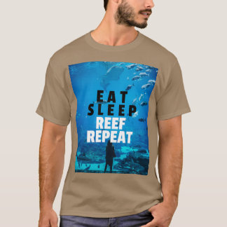 EAT SLEEP REEF REPEAT Classic TShirt T Shirt