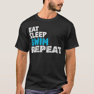 EAT SLEEP SIMMA REPEAT T SHIRT
